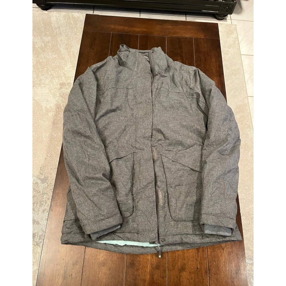Mountain Warehouse Mens Waterproof Breathable Ski Jacket Grey US 4 UK 8 EU 36